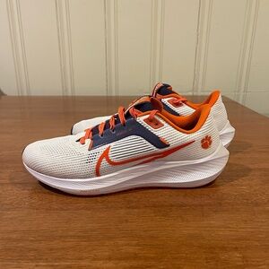 Nike Air Zoom Pegasus 40 Running Sneakers Clemson Tigers Men’s 9.5 DZ5966-100